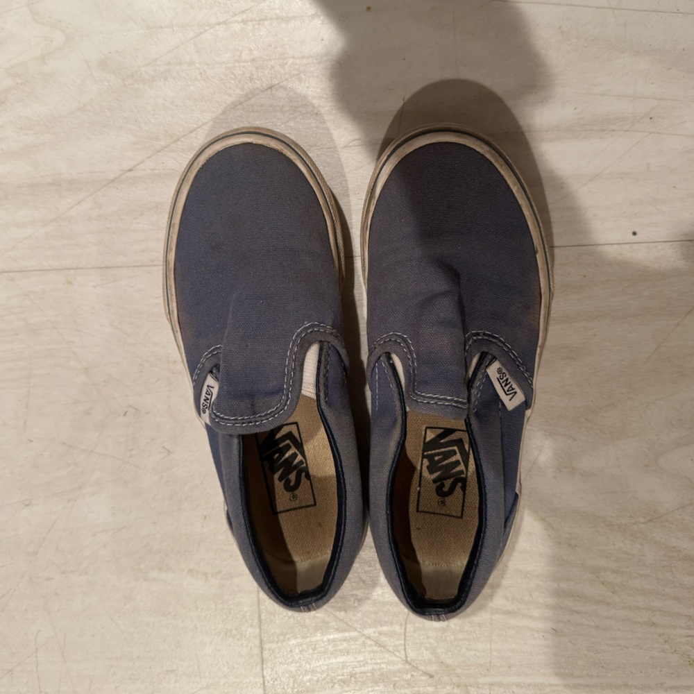 Vans Classic Navy Slip-On Shoes